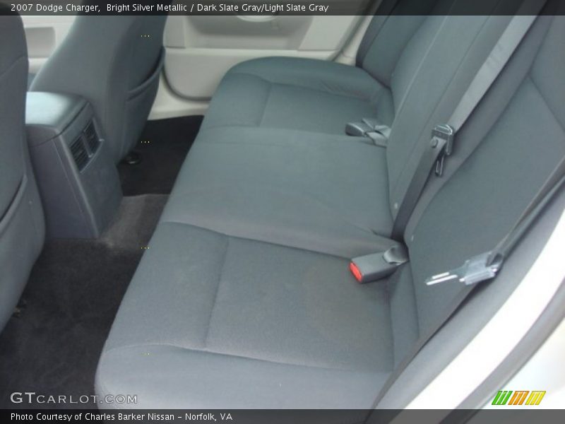 Bright Silver Metallic / Dark Slate Gray/Light Slate Gray 2007 Dodge Charger