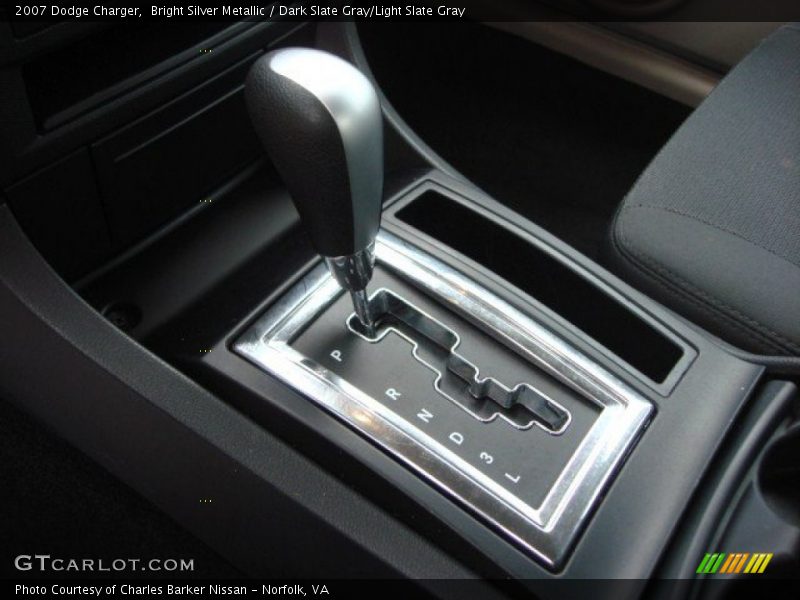 Bright Silver Metallic / Dark Slate Gray/Light Slate Gray 2007 Dodge Charger