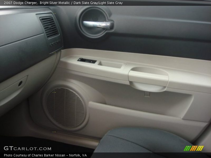 Bright Silver Metallic / Dark Slate Gray/Light Slate Gray 2007 Dodge Charger