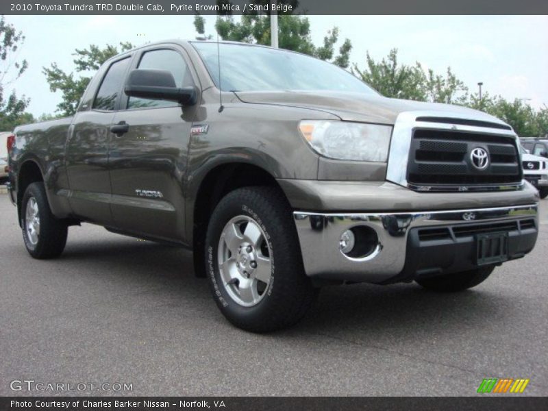 Pyrite Brown Mica / Sand Beige 2010 Toyota Tundra TRD Double Cab