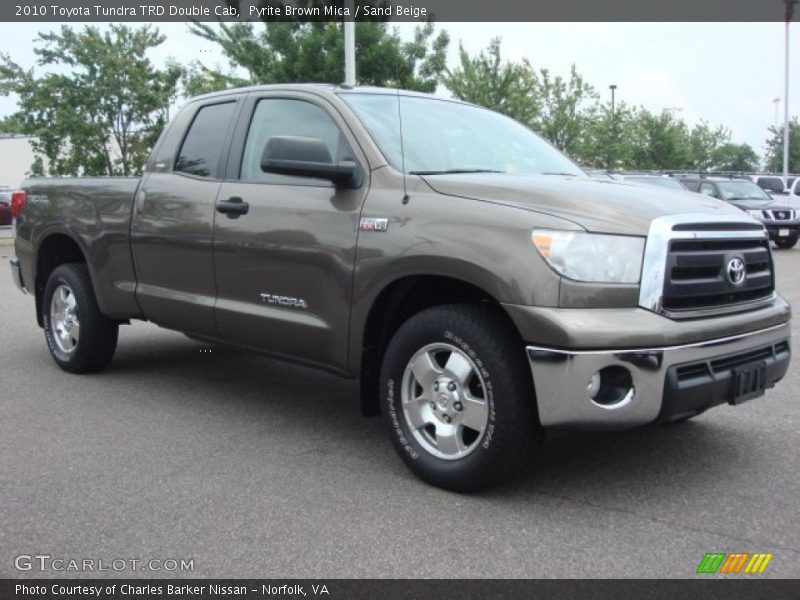 Pyrite Brown Mica / Sand Beige 2010 Toyota Tundra TRD Double Cab
