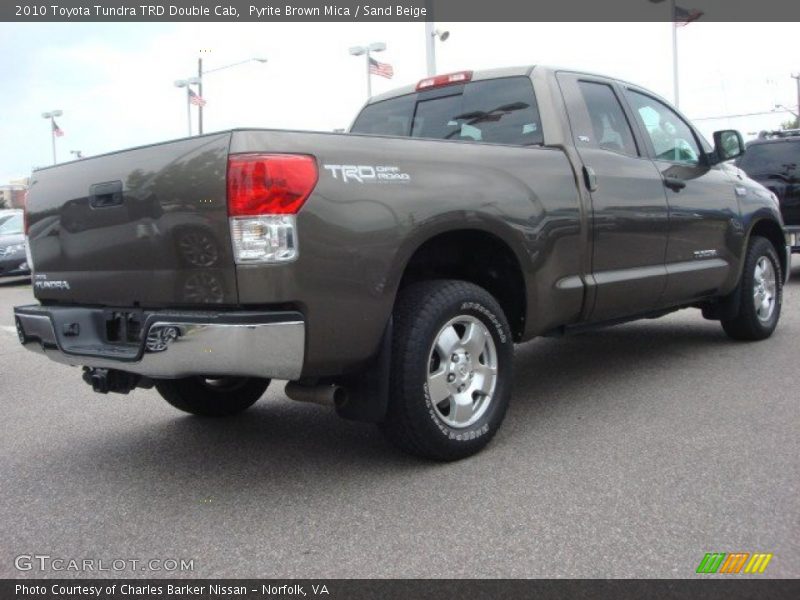 Pyrite Brown Mica / Sand Beige 2010 Toyota Tundra TRD Double Cab