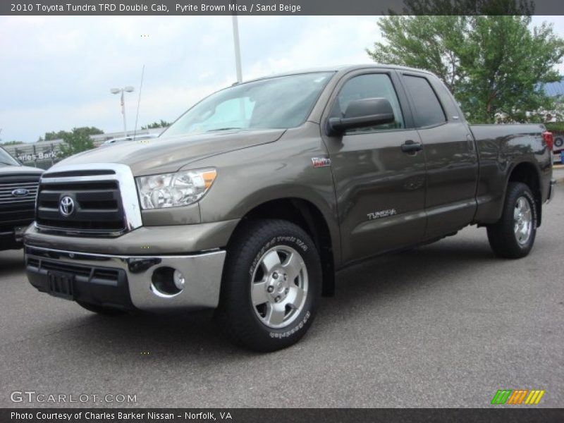Pyrite Brown Mica / Sand Beige 2010 Toyota Tundra TRD Double Cab