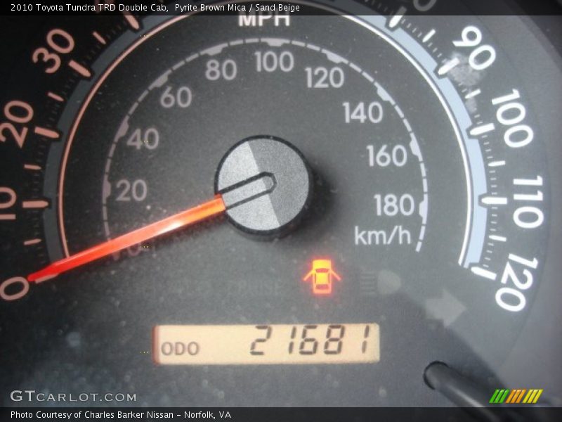 Pyrite Brown Mica / Sand Beige 2010 Toyota Tundra TRD Double Cab