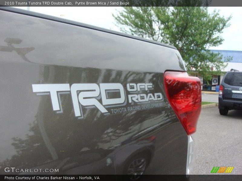 Pyrite Brown Mica / Sand Beige 2010 Toyota Tundra TRD Double Cab