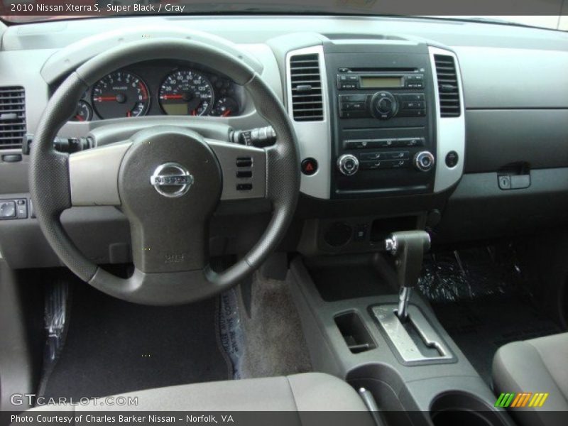 Super Black / Gray 2010 Nissan Xterra S