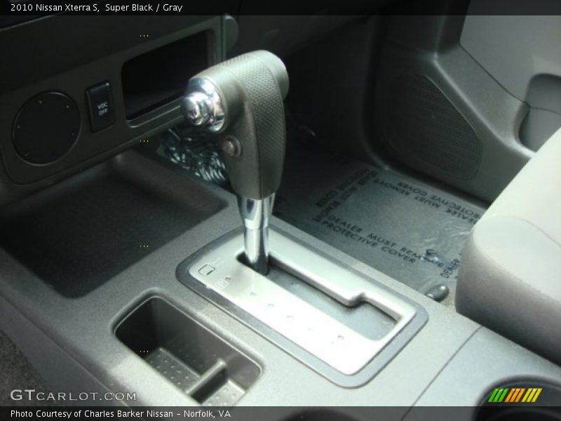 Super Black / Gray 2010 Nissan Xterra S