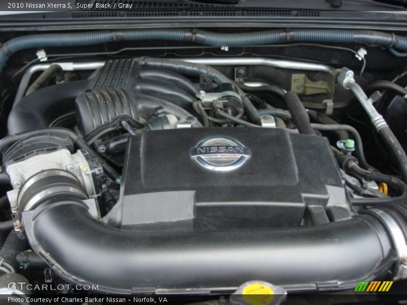 Super Black / Gray 2010 Nissan Xterra S