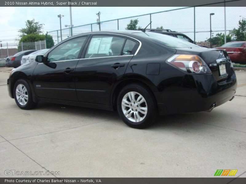 Super Black / Charcoal 2010 Nissan Altima Hybrid