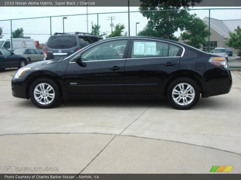 Super Black / Charcoal 2010 Nissan Altima Hybrid