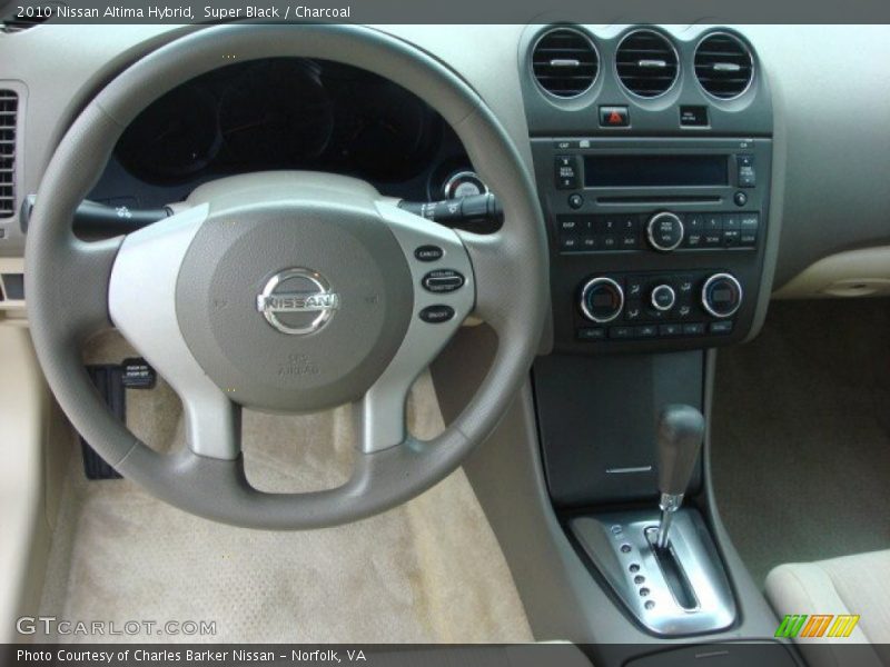 Super Black / Charcoal 2010 Nissan Altima Hybrid