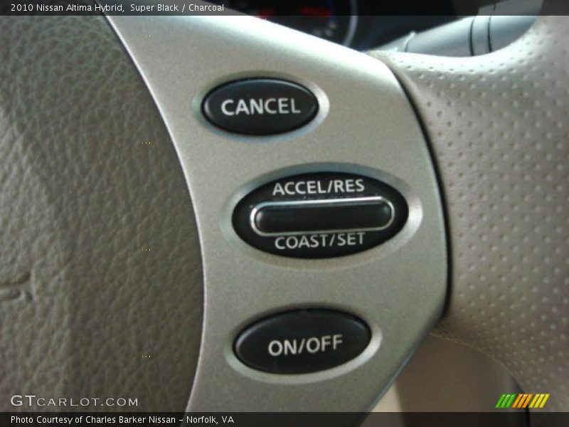 Super Black / Charcoal 2010 Nissan Altima Hybrid
