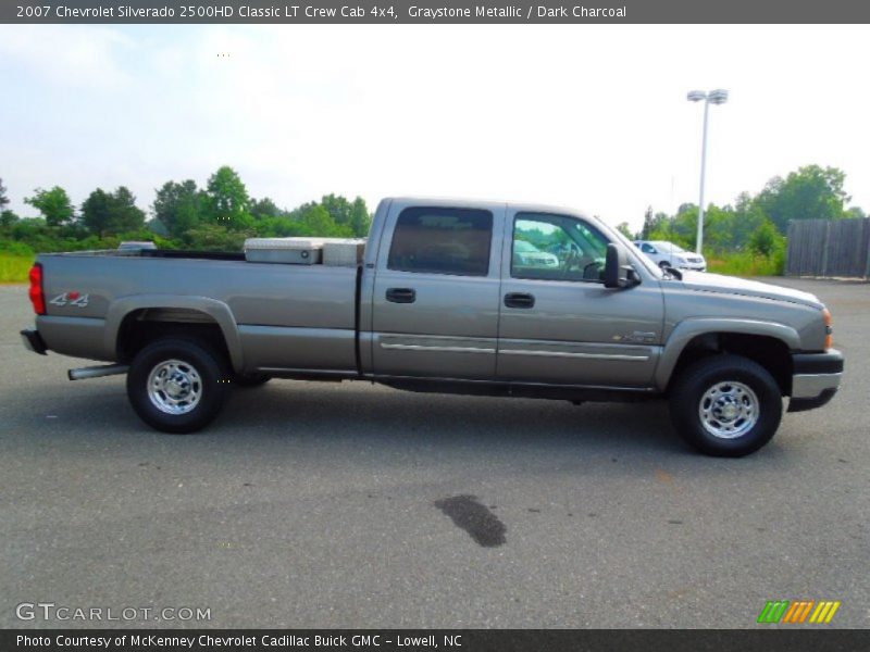 Graystone Metallic / Dark Charcoal 2007 Chevrolet Silverado 2500HD Classic LT Crew Cab 4x4