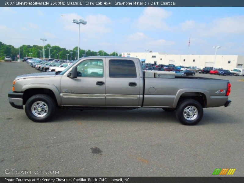 Graystone Metallic / Dark Charcoal 2007 Chevrolet Silverado 2500HD Classic LT Crew Cab 4x4