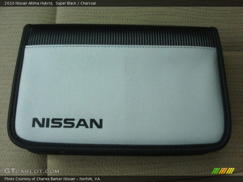 Super Black / Charcoal 2010 Nissan Altima Hybrid