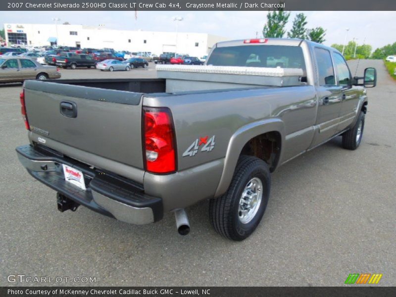 Graystone Metallic / Dark Charcoal 2007 Chevrolet Silverado 2500HD Classic LT Crew Cab 4x4