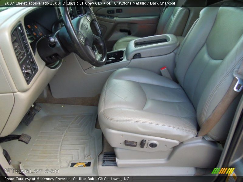 Graystone Metallic / Dark Charcoal 2007 Chevrolet Silverado 2500HD Classic LT Crew Cab 4x4
