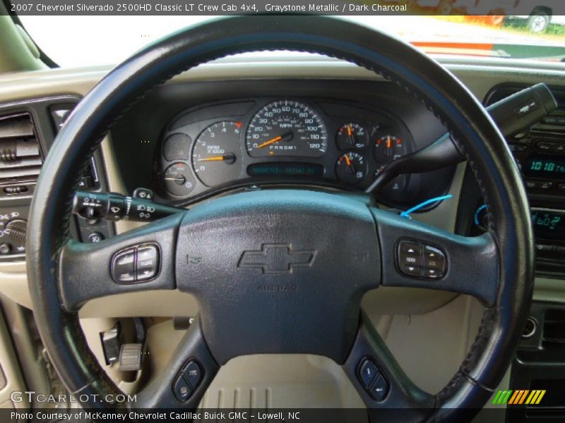 Graystone Metallic / Dark Charcoal 2007 Chevrolet Silverado 2500HD Classic LT Crew Cab 4x4