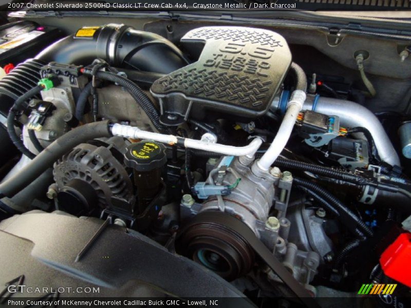 Graystone Metallic / Dark Charcoal 2007 Chevrolet Silverado 2500HD Classic LT Crew Cab 4x4