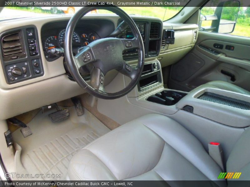 Graystone Metallic / Dark Charcoal 2007 Chevrolet Silverado 2500HD Classic LT Crew Cab 4x4