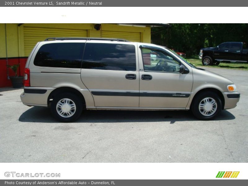 Sandrift Metallic / Neutral 2001 Chevrolet Venture LS
