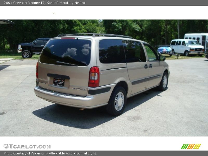 Sandrift Metallic / Neutral 2001 Chevrolet Venture LS