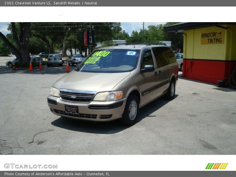 Sandrift Metallic / Neutral 2001 Chevrolet Venture LS