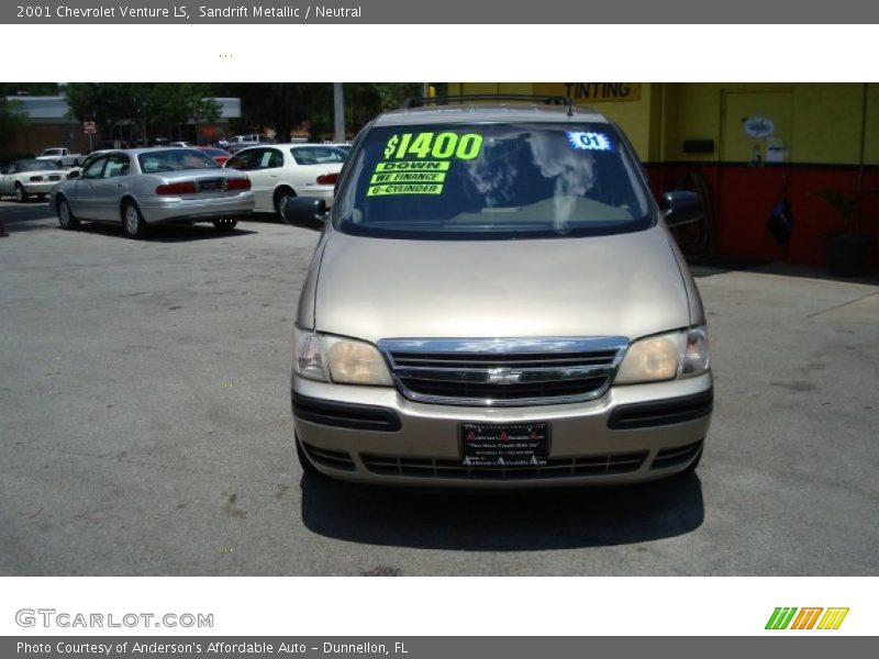 Sandrift Metallic / Neutral 2001 Chevrolet Venture LS