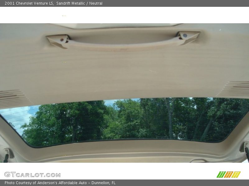 Sandrift Metallic / Neutral 2001 Chevrolet Venture LS