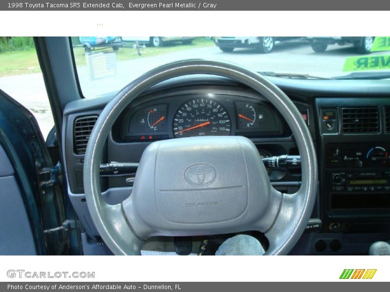Evergreen Pearl Metallic / Gray 1998 Toyota Tacoma SR5 Extended Cab
