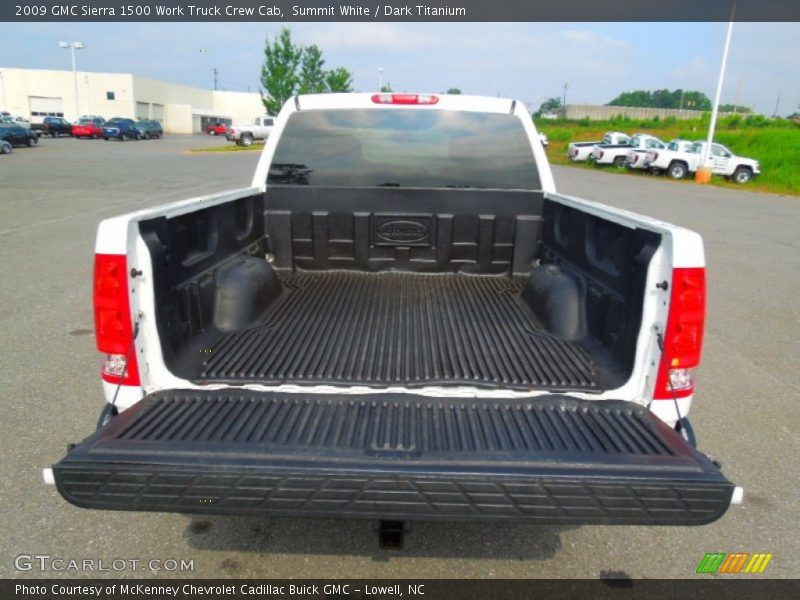 Summit White / Dark Titanium 2009 GMC Sierra 1500 Work Truck Crew Cab