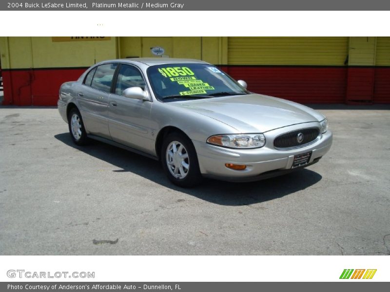 Platinum Metallic / Medium Gray 2004 Buick LeSabre Limited