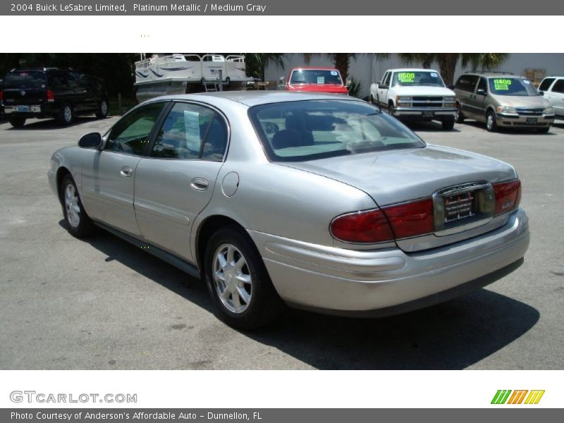 Platinum Metallic / Medium Gray 2004 Buick LeSabre Limited