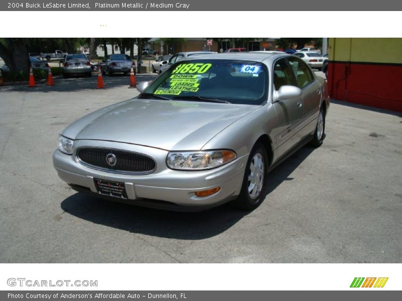 Platinum Metallic / Medium Gray 2004 Buick LeSabre Limited