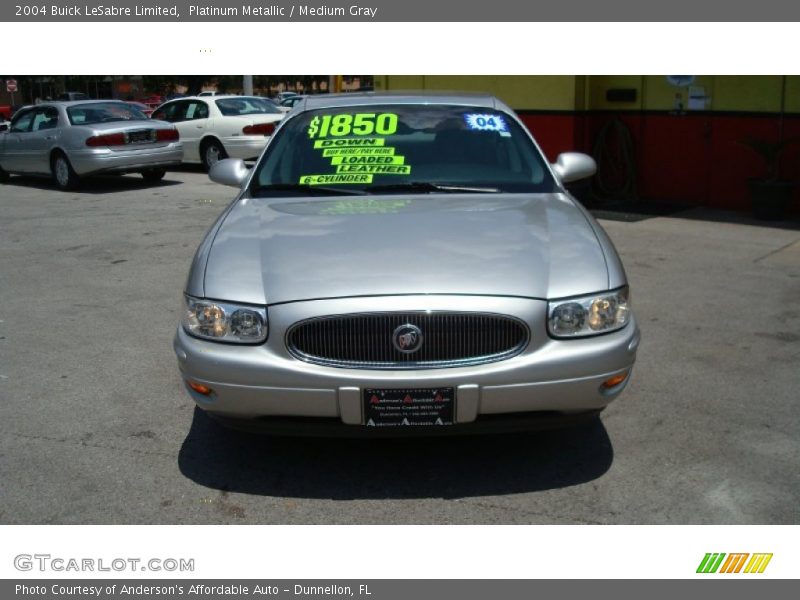 Platinum Metallic / Medium Gray 2004 Buick LeSabre Limited