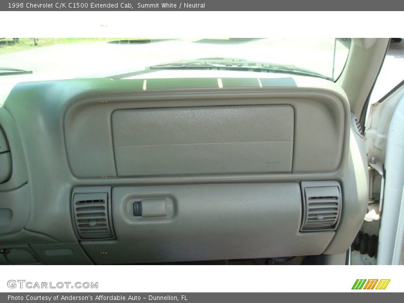 Summit White / Neutral 1998 Chevrolet C/K C1500 Extended Cab