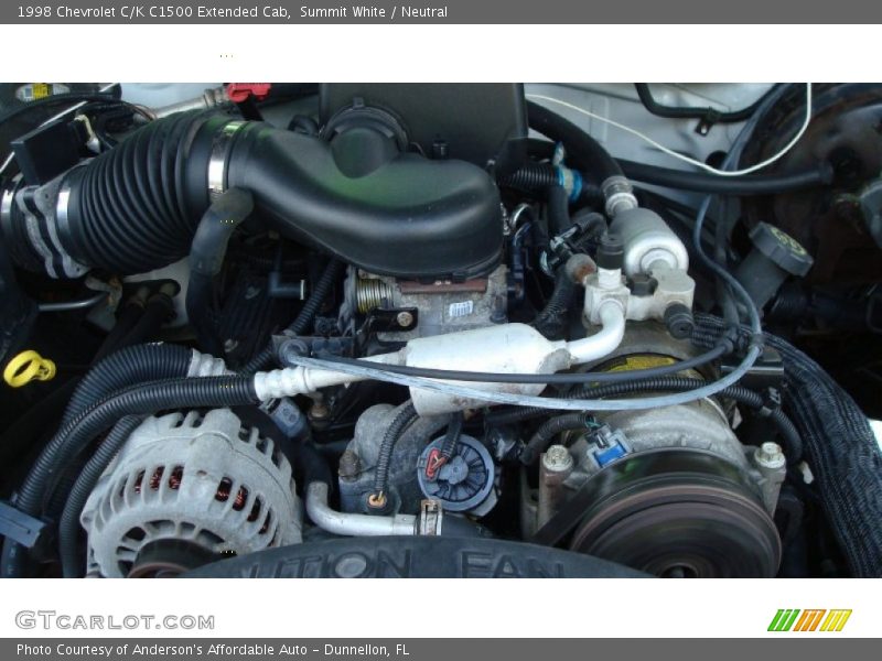  1998 C/K C1500 Extended Cab Engine - 5.0 Liter OHV 16-Valve V8