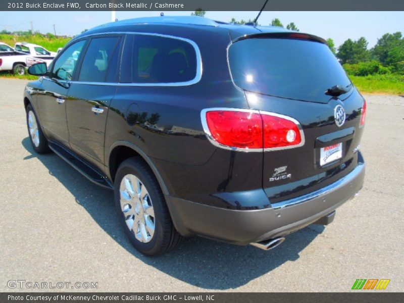 Carbon Black Metallic / Cashmere 2012 Buick Enclave FWD