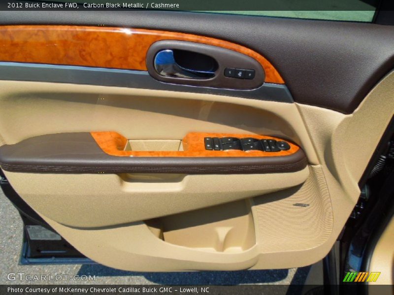 Carbon Black Metallic / Cashmere 2012 Buick Enclave FWD