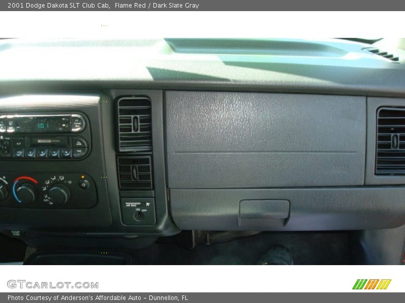 Flame Red / Dark Slate Gray 2001 Dodge Dakota SLT Club Cab