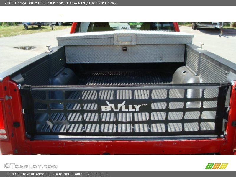 Flame Red / Dark Slate Gray 2001 Dodge Dakota SLT Club Cab