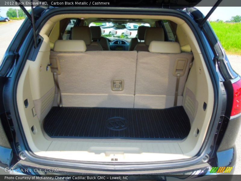 Carbon Black Metallic / Cashmere 2012 Buick Enclave FWD