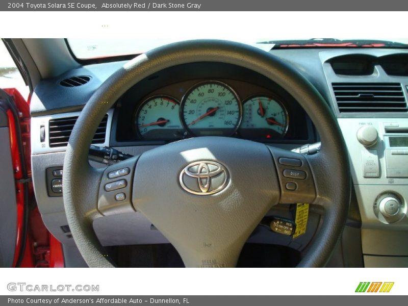 Absolutely Red / Dark Stone Gray 2004 Toyota Solara SE Coupe
