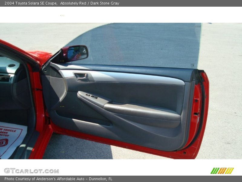 Absolutely Red / Dark Stone Gray 2004 Toyota Solara SE Coupe
