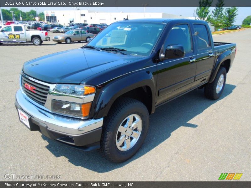 Onyx Black / Ebony 2012 GMC Canyon SLE Crew Cab