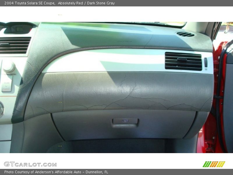 Absolutely Red / Dark Stone Gray 2004 Toyota Solara SE Coupe