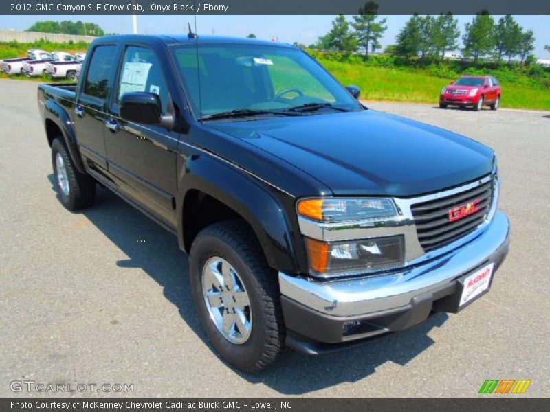 Onyx Black / Ebony 2012 GMC Canyon SLE Crew Cab