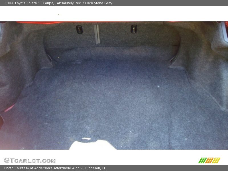 Absolutely Red / Dark Stone Gray 2004 Toyota Solara SE Coupe