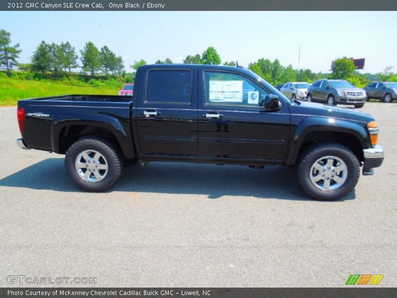 Onyx Black / Ebony 2012 GMC Canyon SLE Crew Cab