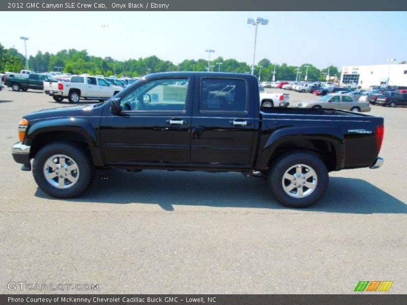 Onyx Black / Ebony 2012 GMC Canyon SLE Crew Cab